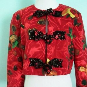 Moschino Blazer Vintage 90's Cropped Jacket Pret a Porter